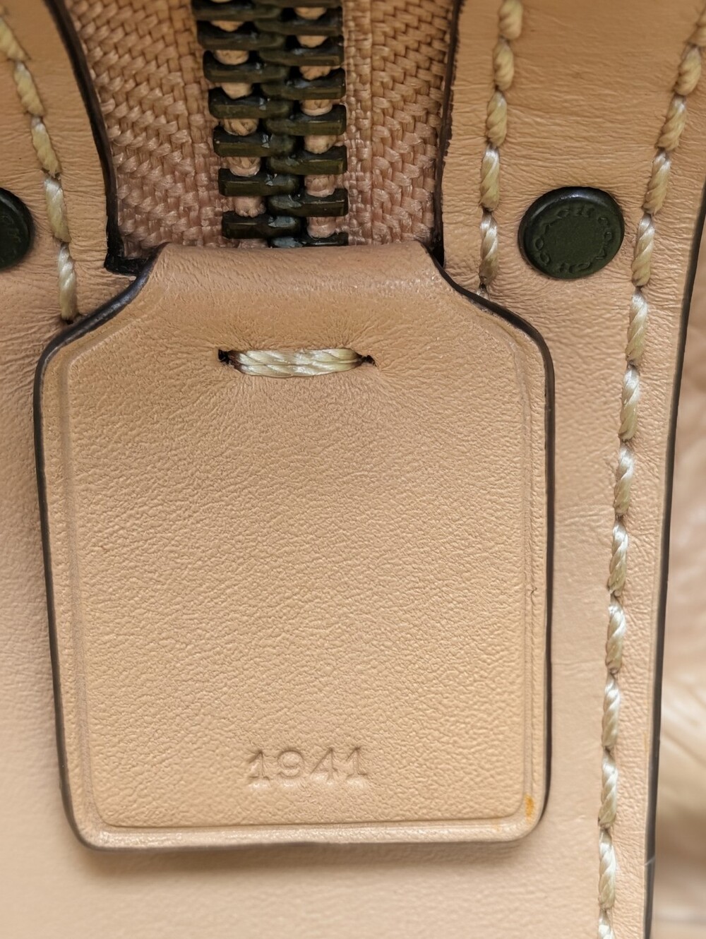 Coach Rogue 30 In Nude Pink With Nude Pink Tea Rose Leather Strap And Bag Charm - Picture 10 of 10